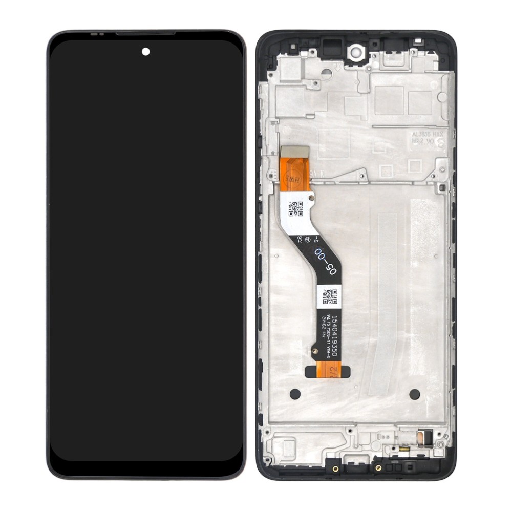 Motorola Moto G60S (XT2133) Display + Digitizer + Frame (5D68C19075) - Black