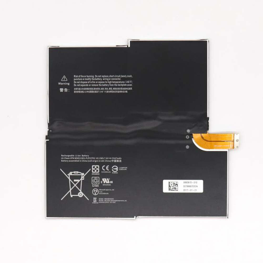 Microsoft Surface Pro 3 Battery MS011301-PLP22T02 5547mAh - Version 1631