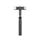 Rixus RXSF08 Aluminum High Quality Selfie Stick With Double Led Light Black