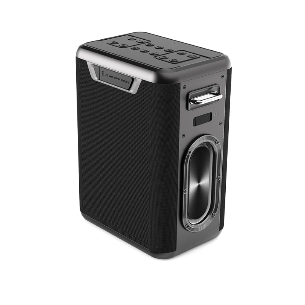 Yibolang Bluetooth Speaker X69Pro with Two Microphones Black