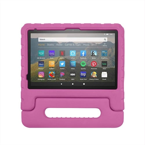 Rixus RXTC06 For iPad 10 10.9" (2022), iPad Air 11" (2024) Tablet Kids Case Pink