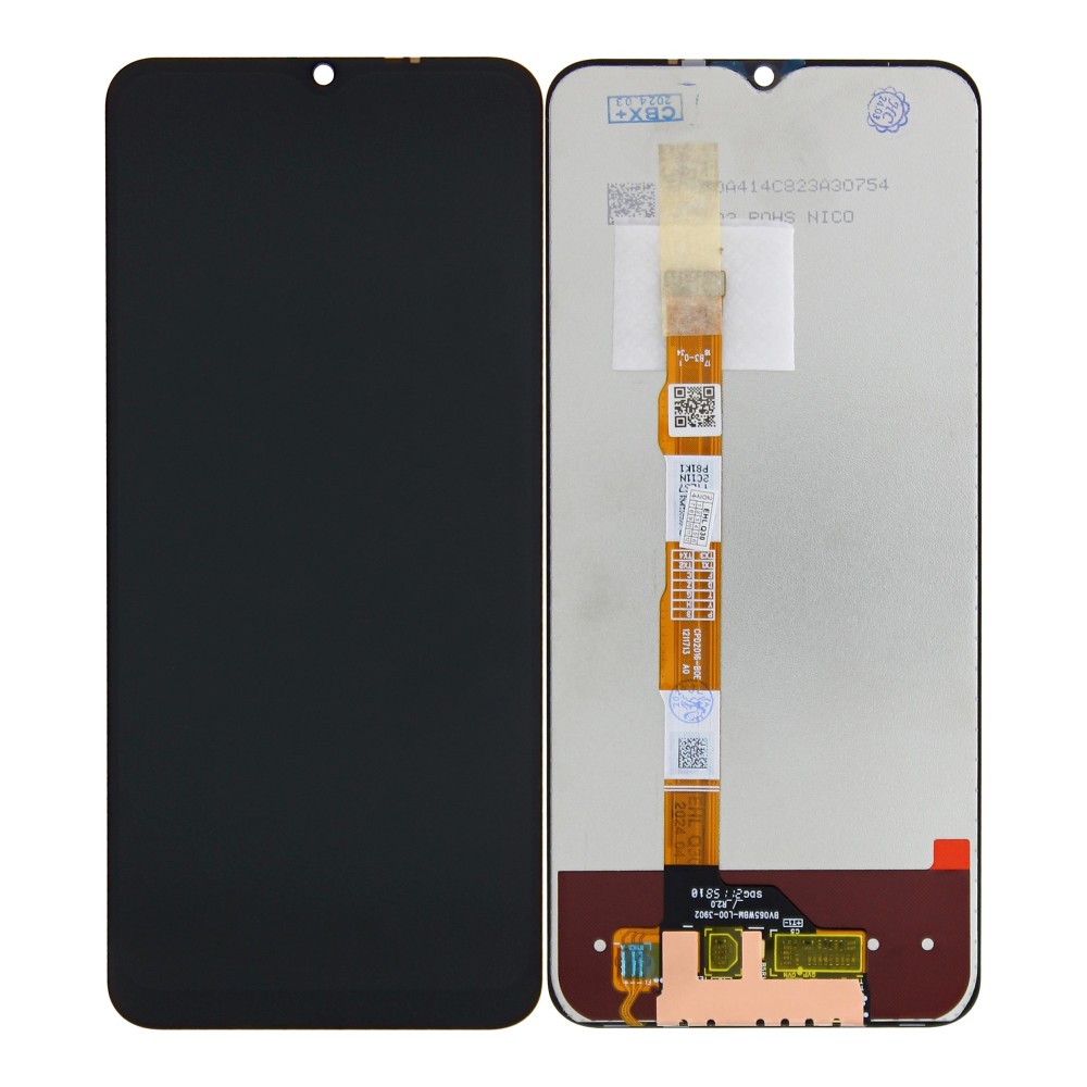 Vivo Y15A (V2134) / Y15S (V2120 / V2147/ V2139) / Y15C Display And Digitizer Without Frame Black OEM