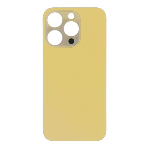 For iPhone 14 Pro Max Extra Glass Gold (Enlarged Camera Frame) (excl. Logo)