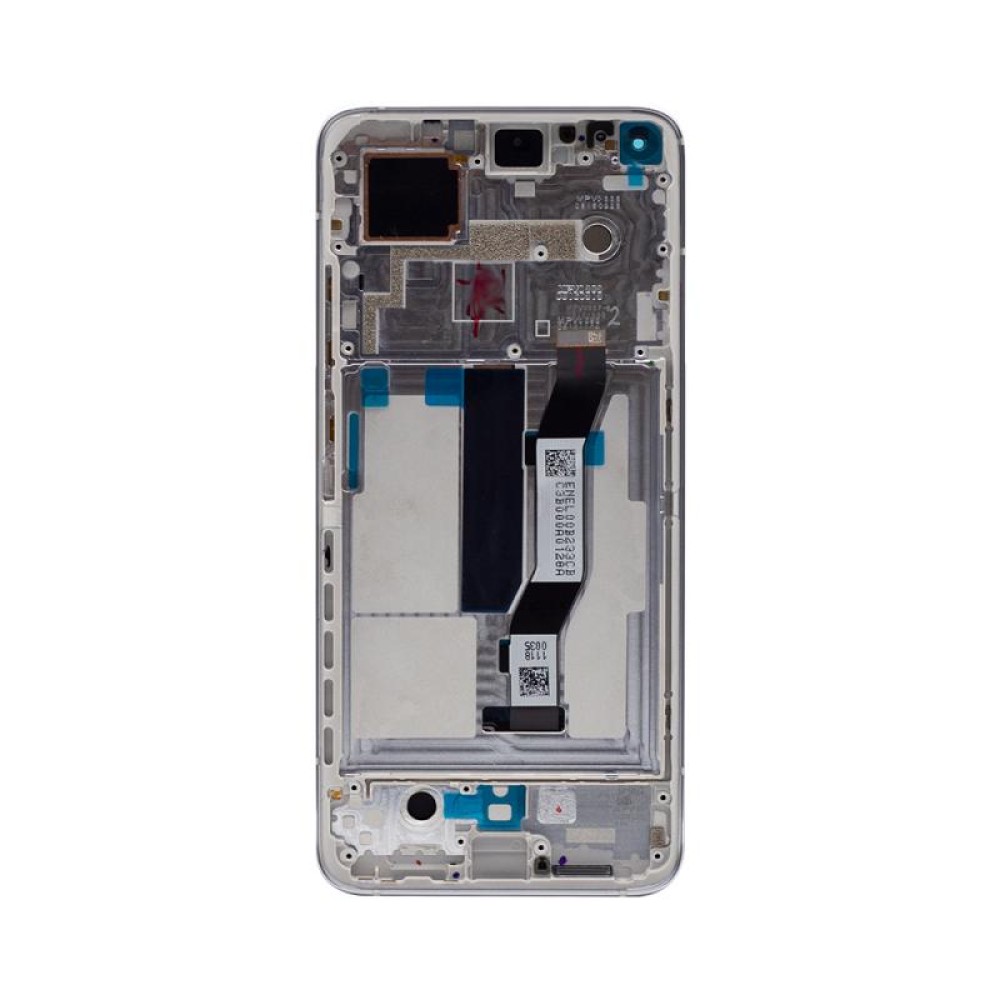 Xiaomi Mi 10T / Mi 10T Pro (5600040J3S00) OEM Display Complete With Frame - Lunar Silver