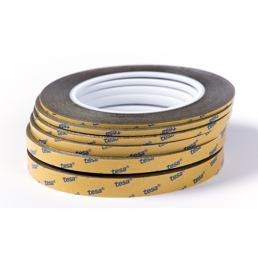 Tesa 51965 Double-sided Tape set 6 pieces: 2,3,4,6,9,12mmx25meter worth 46,50 Euro (TS-60495)