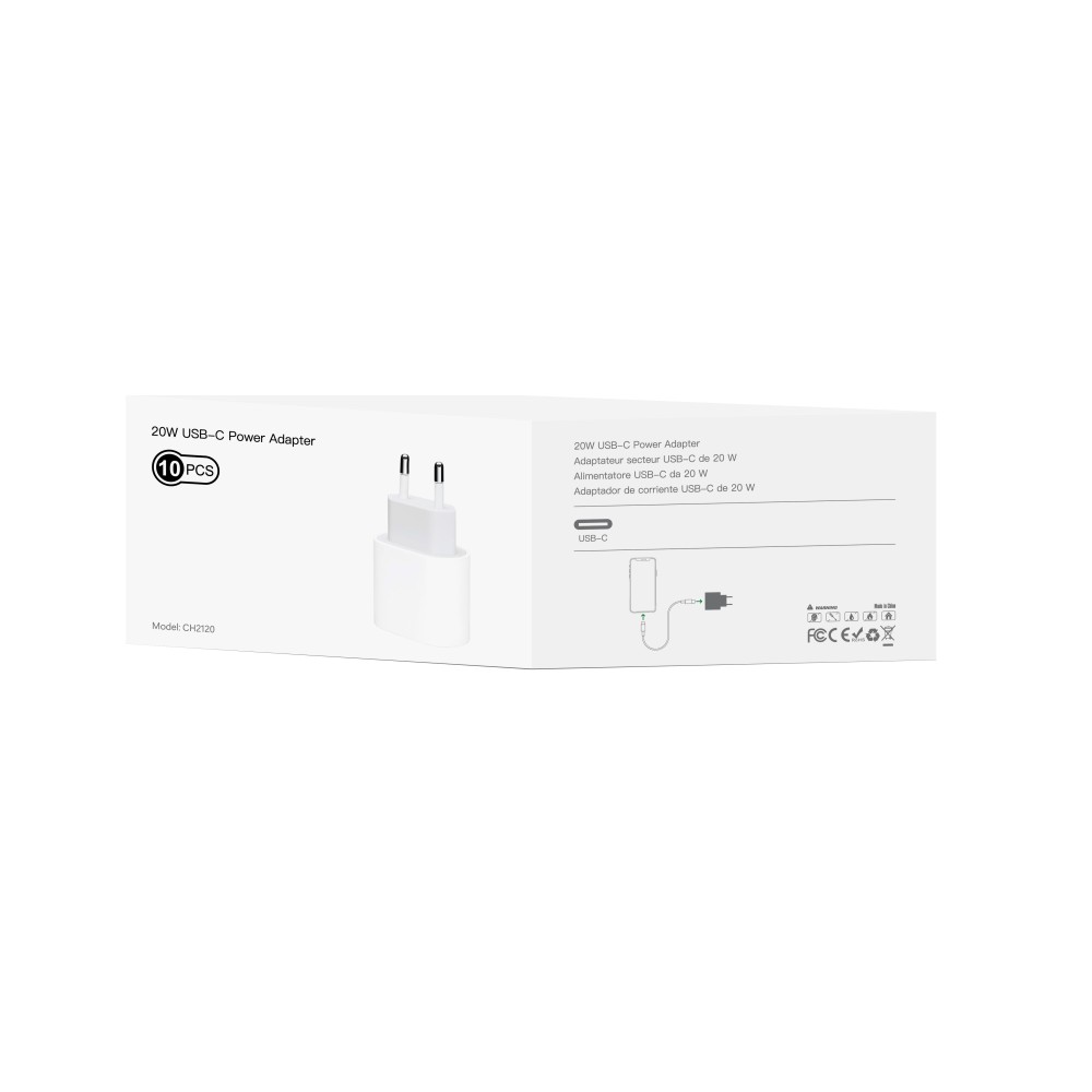 Power Adapter CH2120 USB-C 20W White