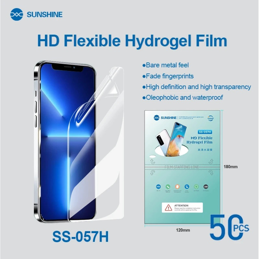 Sunshine SS-057H HD Hydrogel Film (50pcs)