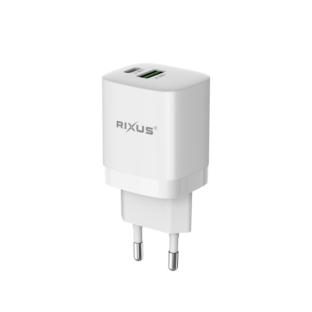 Rixus RX95A 30W USB-C GaN PD Charger White