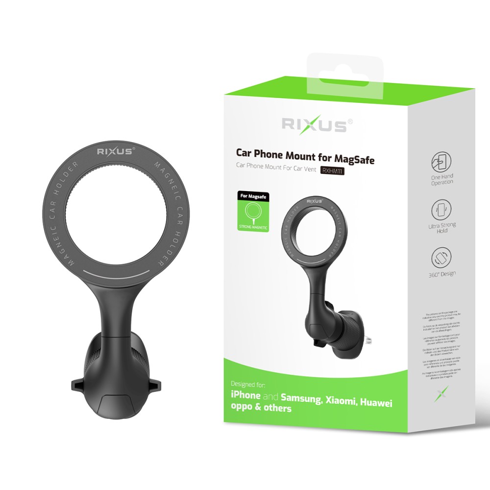 Rixus RXHM11 Car Phone Mount For MagSafe