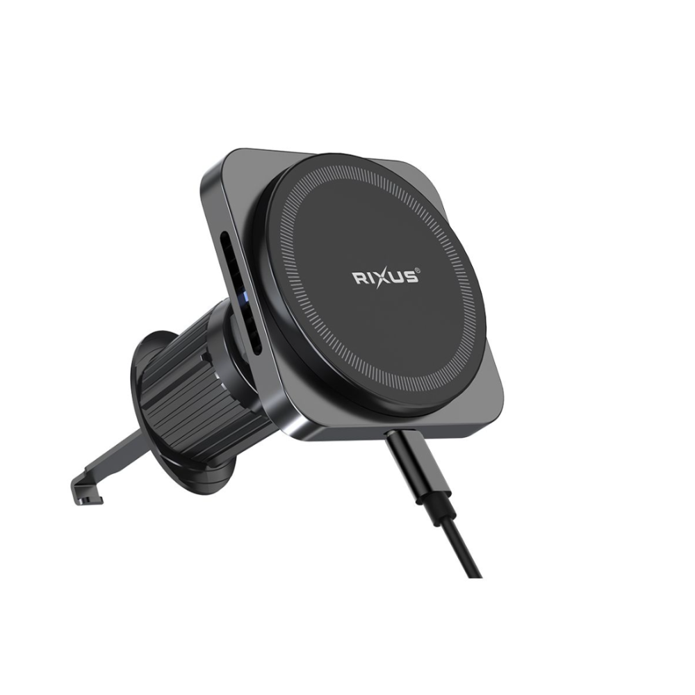 Rixus Wireless Car Charger for Magsafe Car Mount 15W RXWC20 - Space Gray