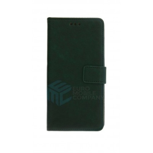 Rixus Bookcase For Samsung Galaxy A53 5G A536B Dark Green