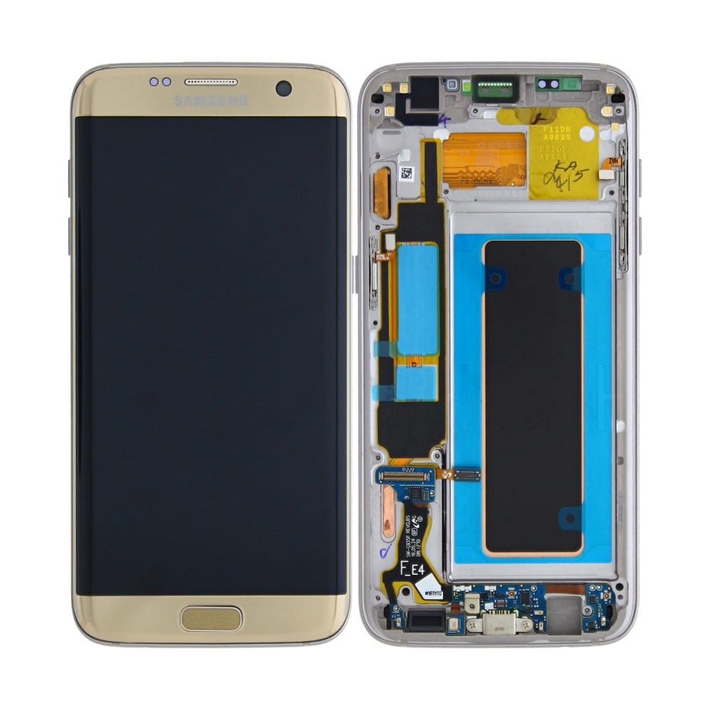 Samsung Galaxy S7 Edge (SM-G935F) Display (GH82-13361A) - Gold