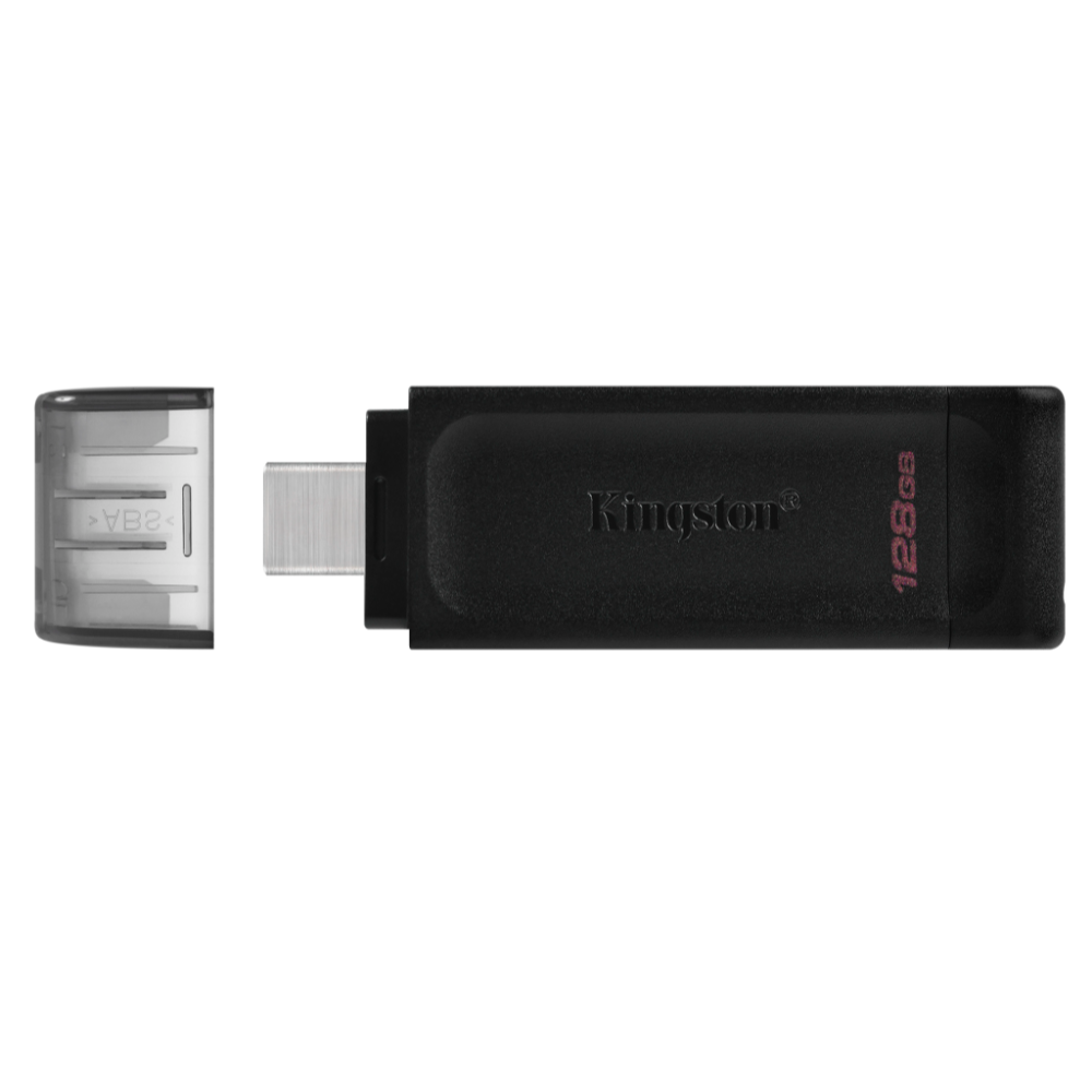 Kingston 128GB USB-C 3.2 Gen 1 DataTraveler 70 - DT70/128GB