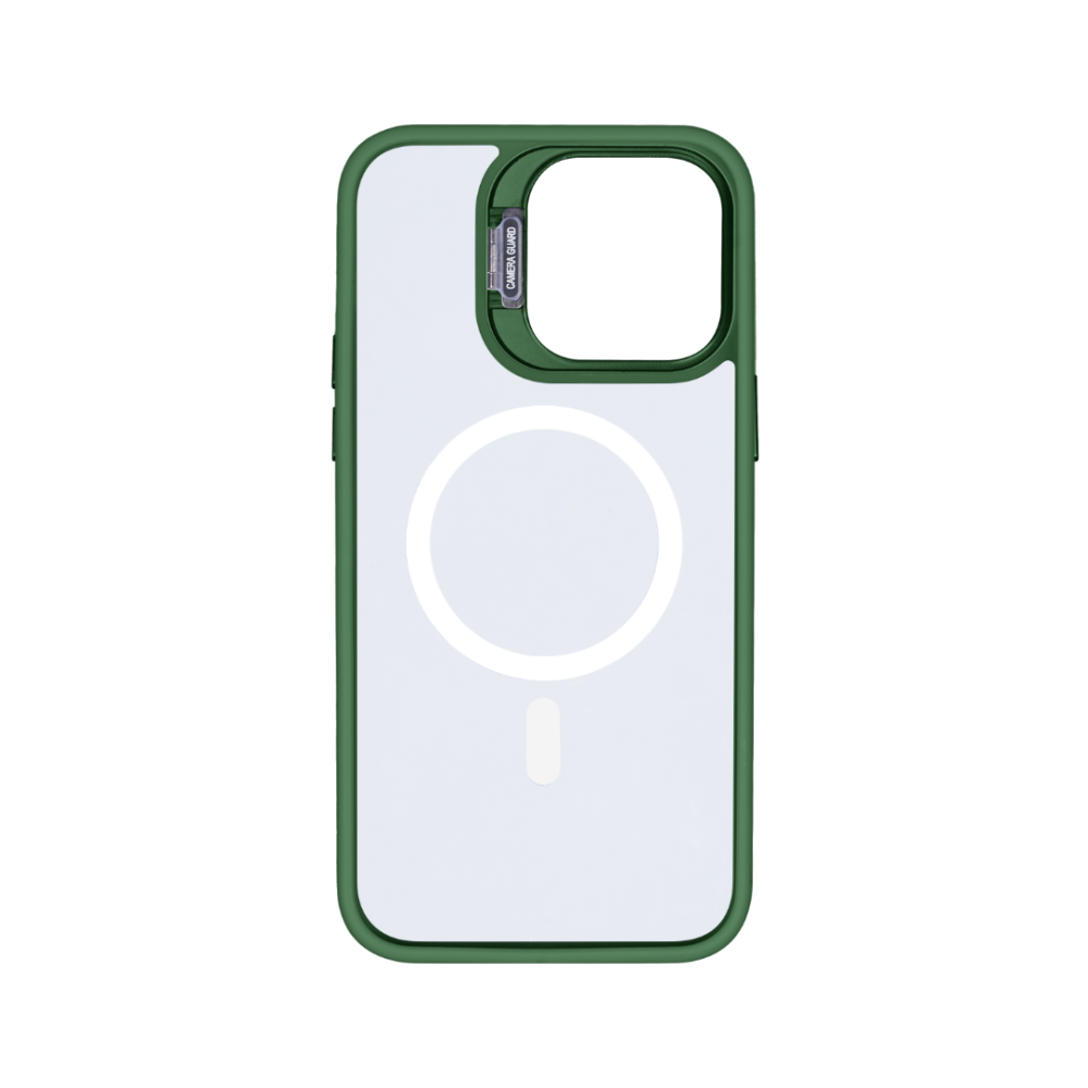 Rixus Classic 03 Case With MagSafe For iPhone 12 Pro Max Dark Green