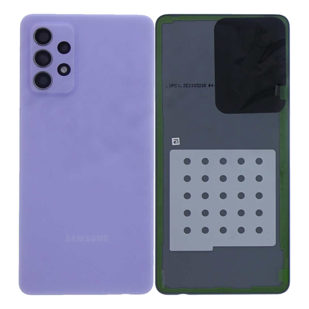 Samsung Galaxy A72 4G A725F, A72 5G A726B Back Cover Awesome Violet With Lens OEM