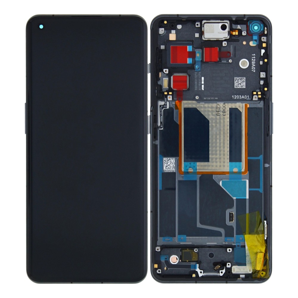 Oneplus 11 5G (PHB110 / CPH2449 / CPH2447) Display Complete + Frame (2011100438) - Titan Black