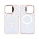 Rixus Classic 03 Case With MagSafe For iPhone 16 Pro Max Light Pink