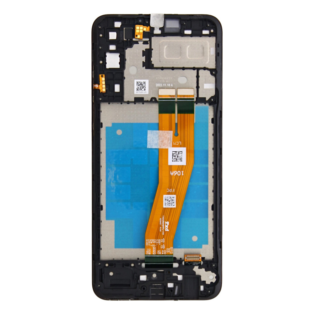 Samsung Galaxy A04E (SM-A042) Display Complete + Frame (GH81-23088A) - Black