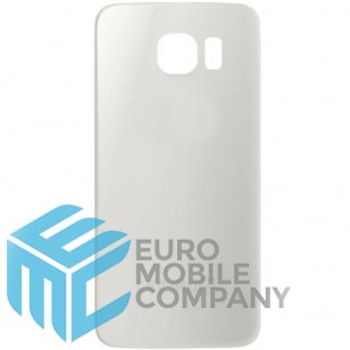 Samsung Galaxy S6 Edge G925F Back Cover White Pearl Without Lens OEM