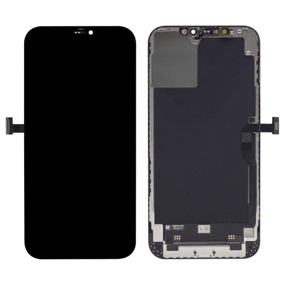 iPhone 12 Pro Max Display + Digitizer ( Soft Oled) - Black