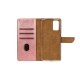 Rixus Bookcase For iPhone 5, 5S Pink