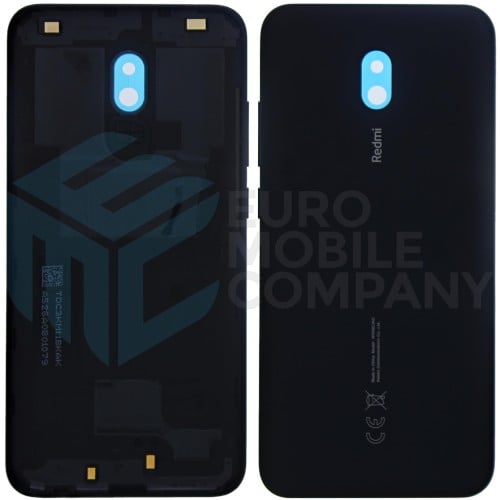 Xiaomi Redmi 8A (MZB8458IN) Back Cover Midnight Black Without Lens Service Pack