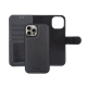 Rixus Duo Magnetic Detachable Wallet Black  For iPhone 16 Pro