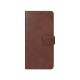 Rixus Bookcase For iPhone 16 Pro Max Brown