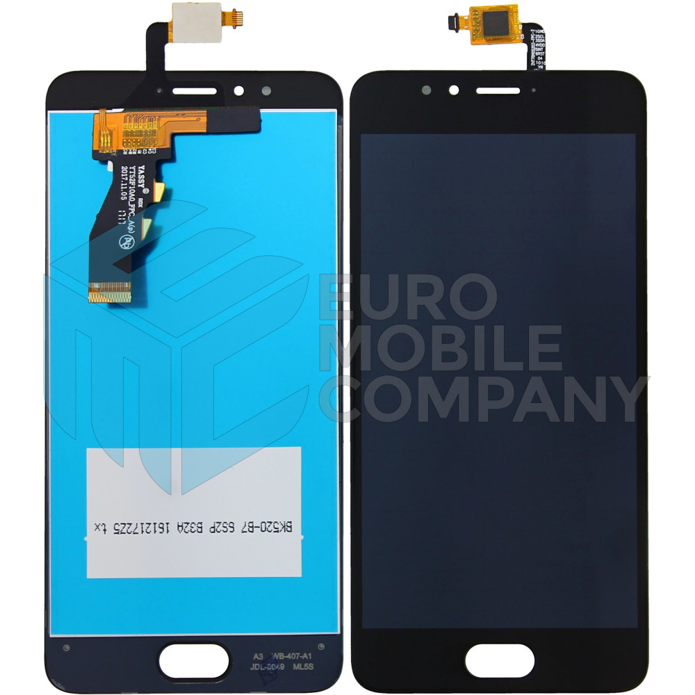 Meizu M5S Display + Digitizer - Black