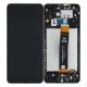 Samsung Galaxy A02 A022F Display And Digitizer With Frame Black Full OEM