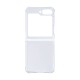 Rixus For Samsung Galaxy Z Flip6 Anti-Burst Case Clear