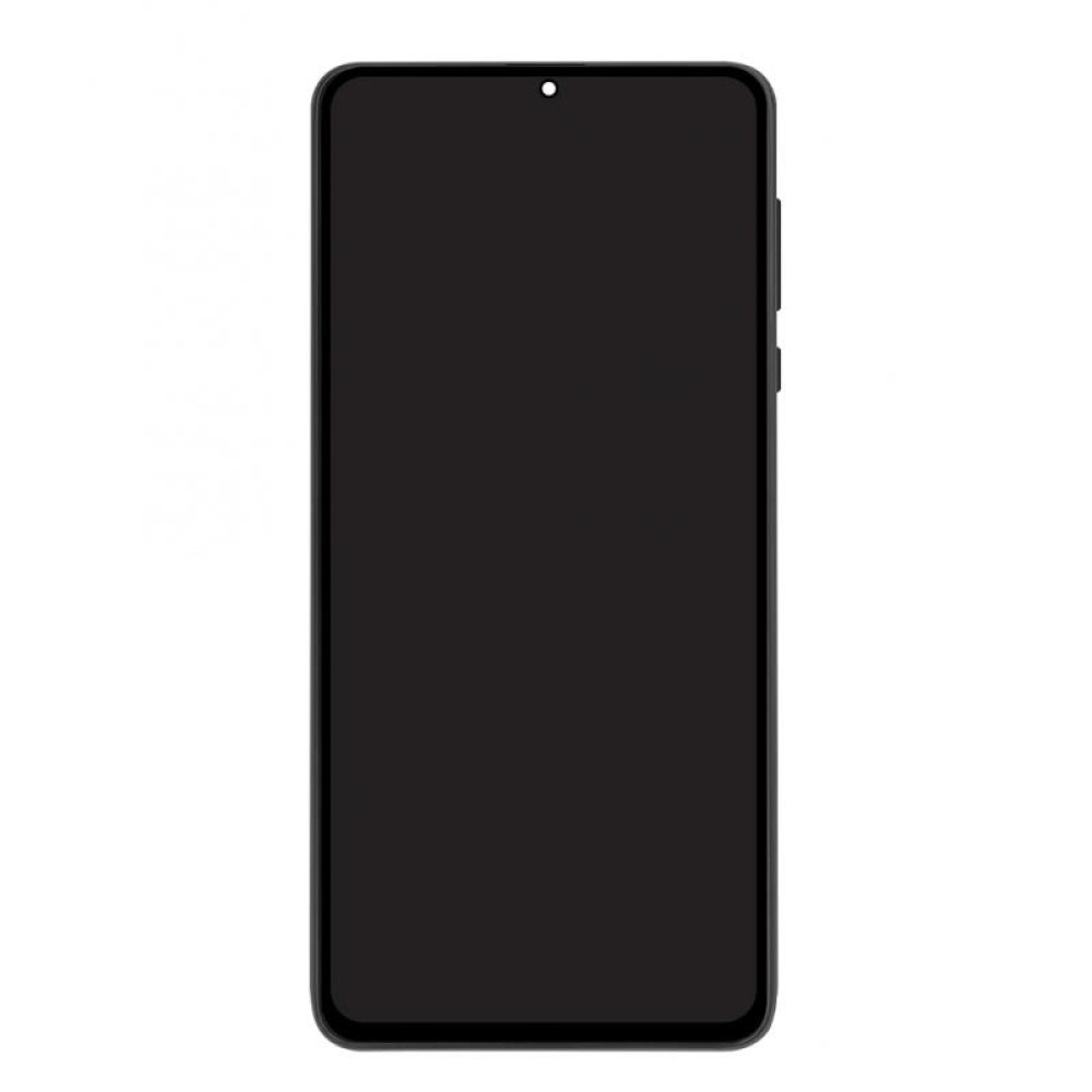 Samsung Galaxy A72 A725F Display And Digitizer With Frame Black Soft-OLED