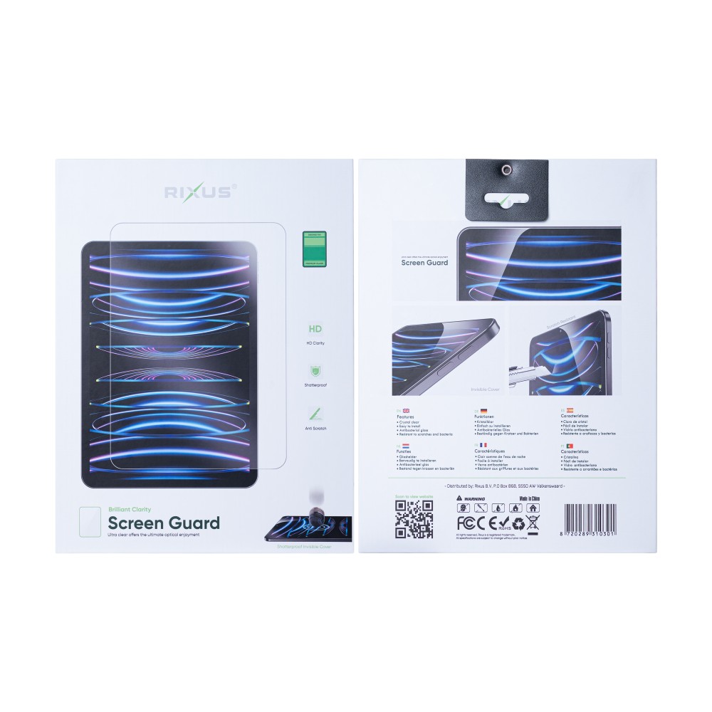 Rixus Screen Guard For Ipad Pro 11