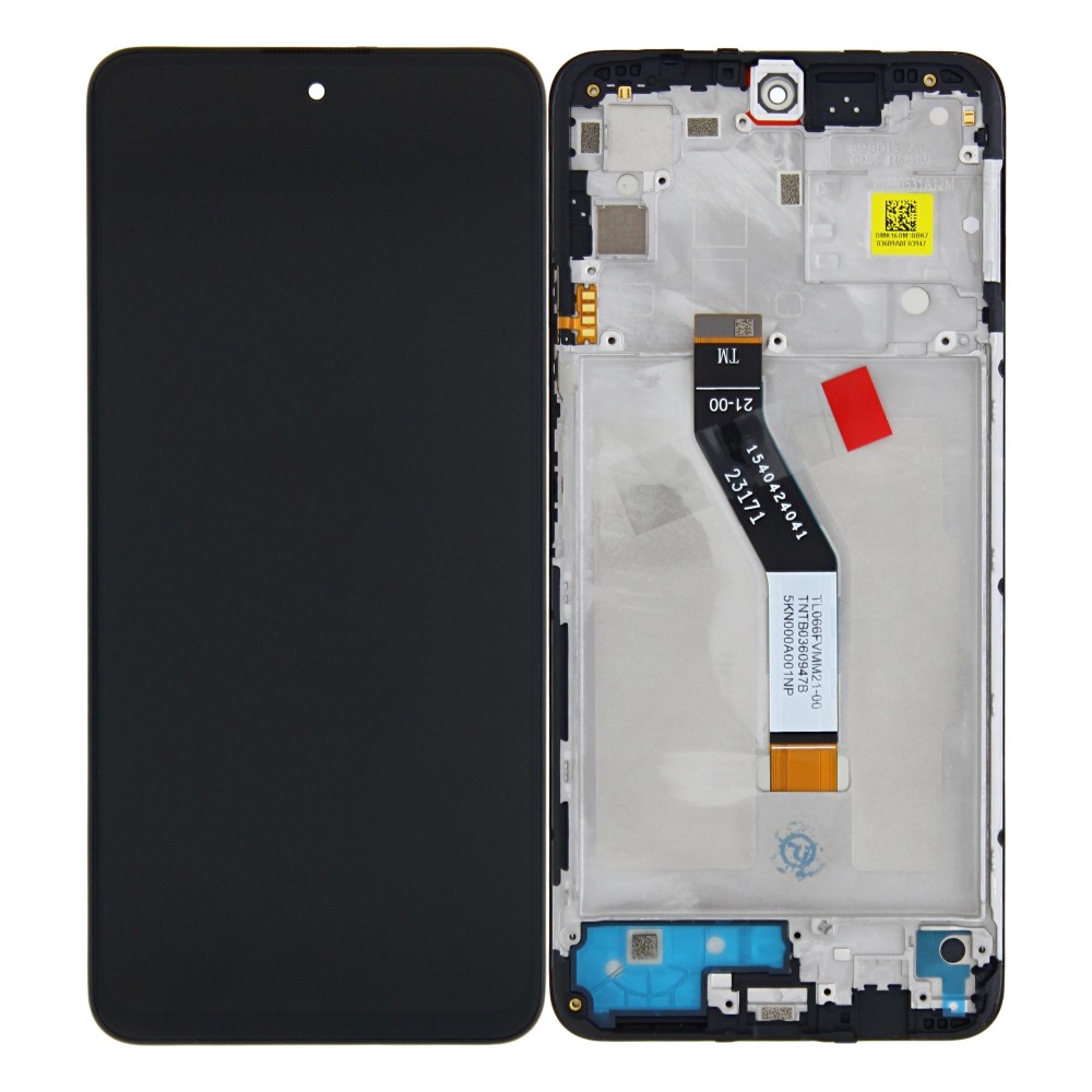 Xiaomi Redmi Note 11S 5G, Poco M4 Pro 5G, Redmi Note 11T 5G Display And Digitizer With Frame Black Original