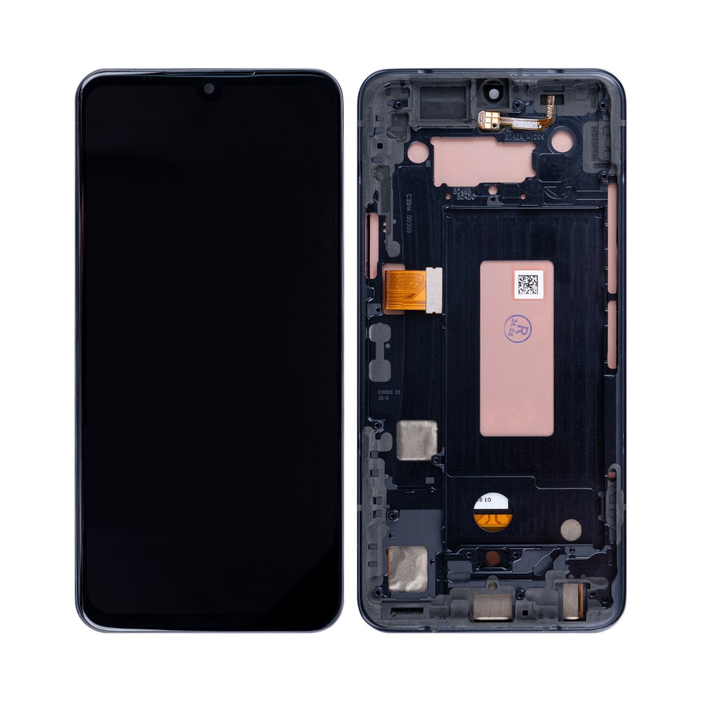 LG G8x ThinQ (LM-G850) Display + Digitizer + Frame - Black