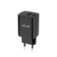 Rixus Fast Charging Adapter 30W RX95 - Black