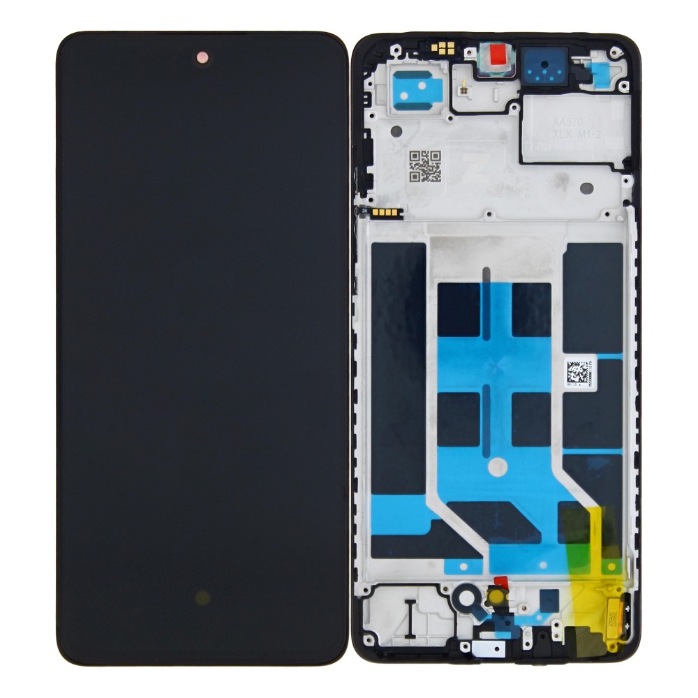 OnePlus Nord CE 4 Lite 5G Display And Digitizer With Frame Black Service Pack