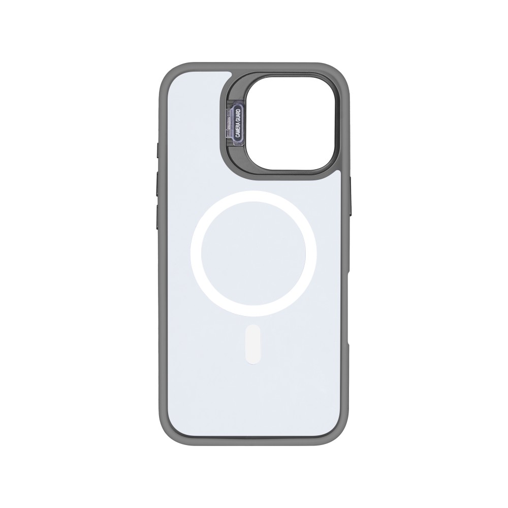 Rixus Classic 03 Case With MagSafe For iPhone 16 Pro Max Titanium Grey