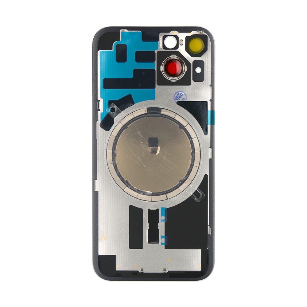 For iPhone 14 Extra Glass Blue (Enlarged Camera Frame) (excl. Logo)