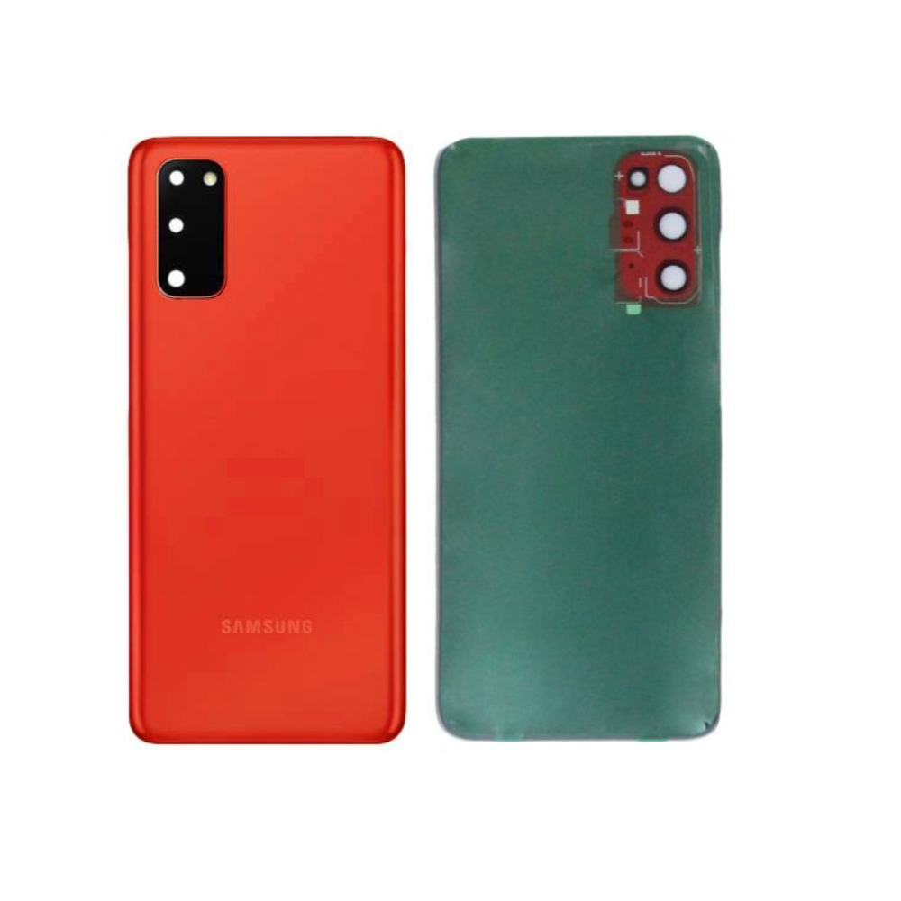 Samsung Galaxy S20 4G G980F, S20 5G G901B Back Cover Aura Red With Lens OEM