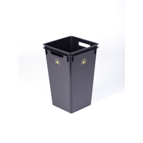 ESD Waste Bin 40L 330x330x550mm