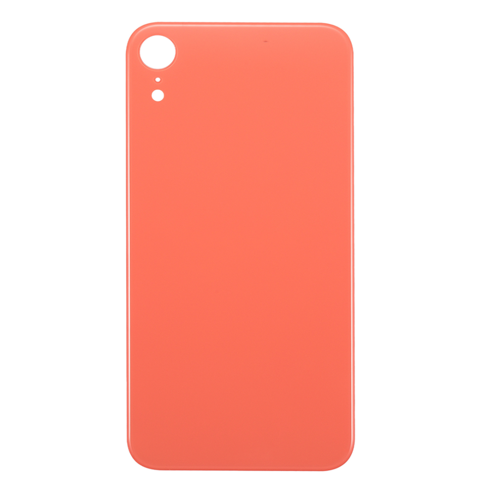 For iPhone XR Extra Glass Coral/ Orange (Enlarged Camera Frame) (excl. Logo)