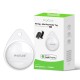 Rixus Rix Tag Apple MFi Certified Tracker Works with Apple Find My (iOS Only) White