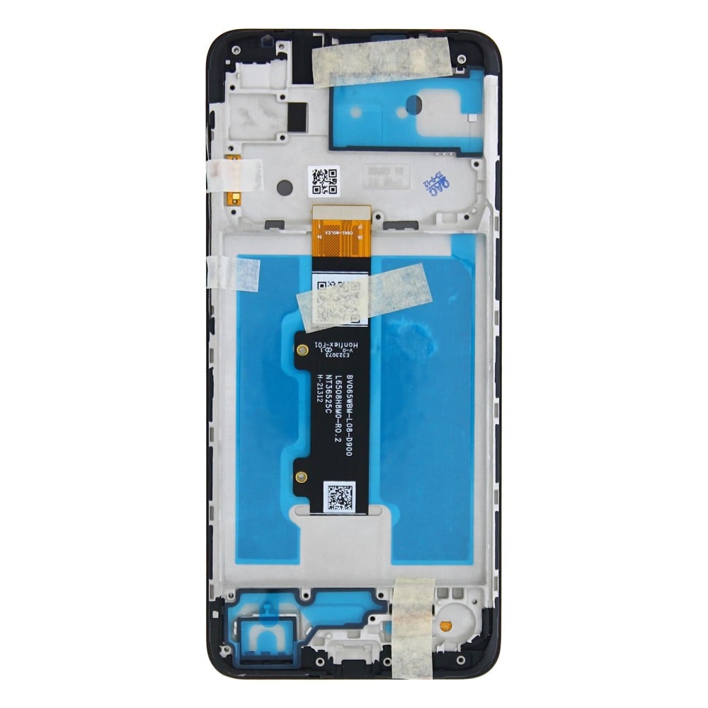 Motorola Moto E30 / E40 (XT2159-3)  Display Complete + Frame (5D68C19697) - Black