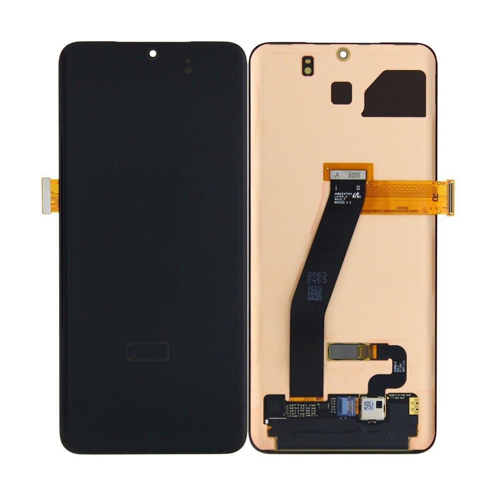 Samsung Galaxy S20, S20 5G (SM-G980F, SM-G981F) Display And Digitizer Without Frame Black Service Pack