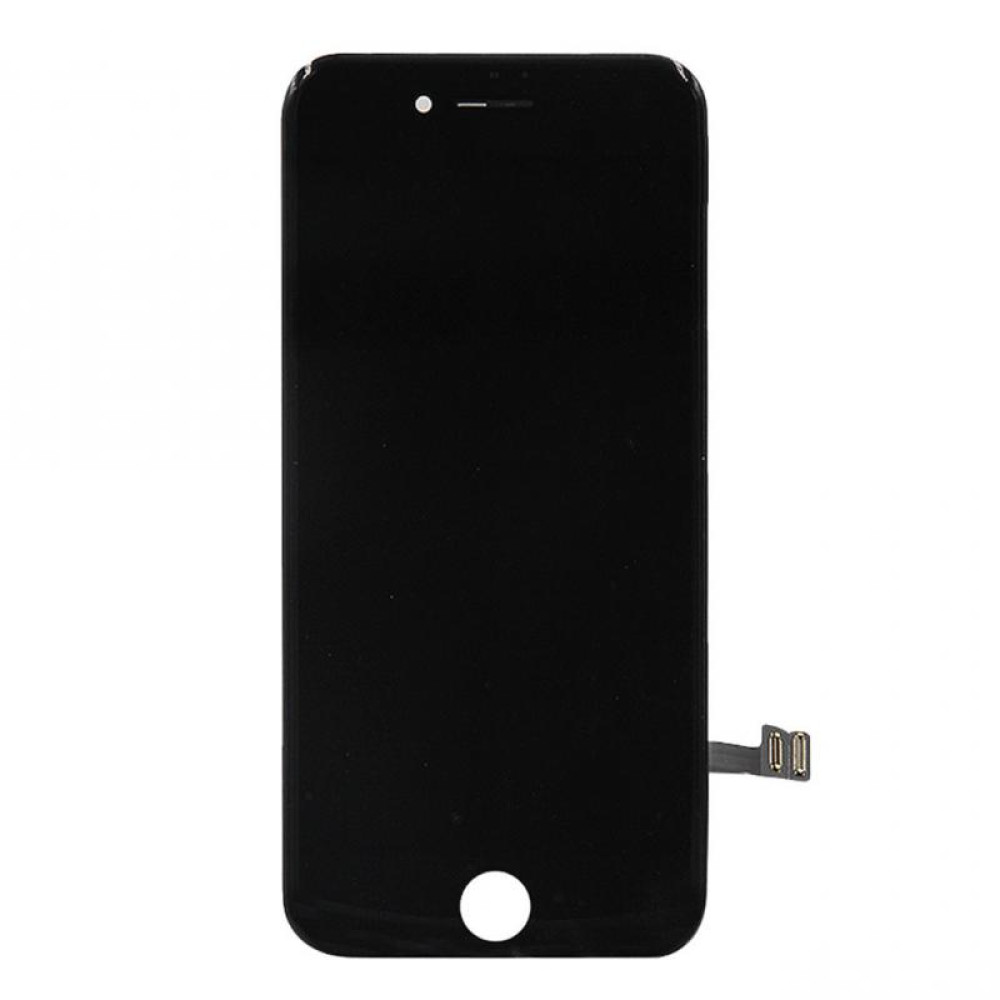 iPhone 7 OEM Display + Replacement Digitizer + Metal Plate - Black