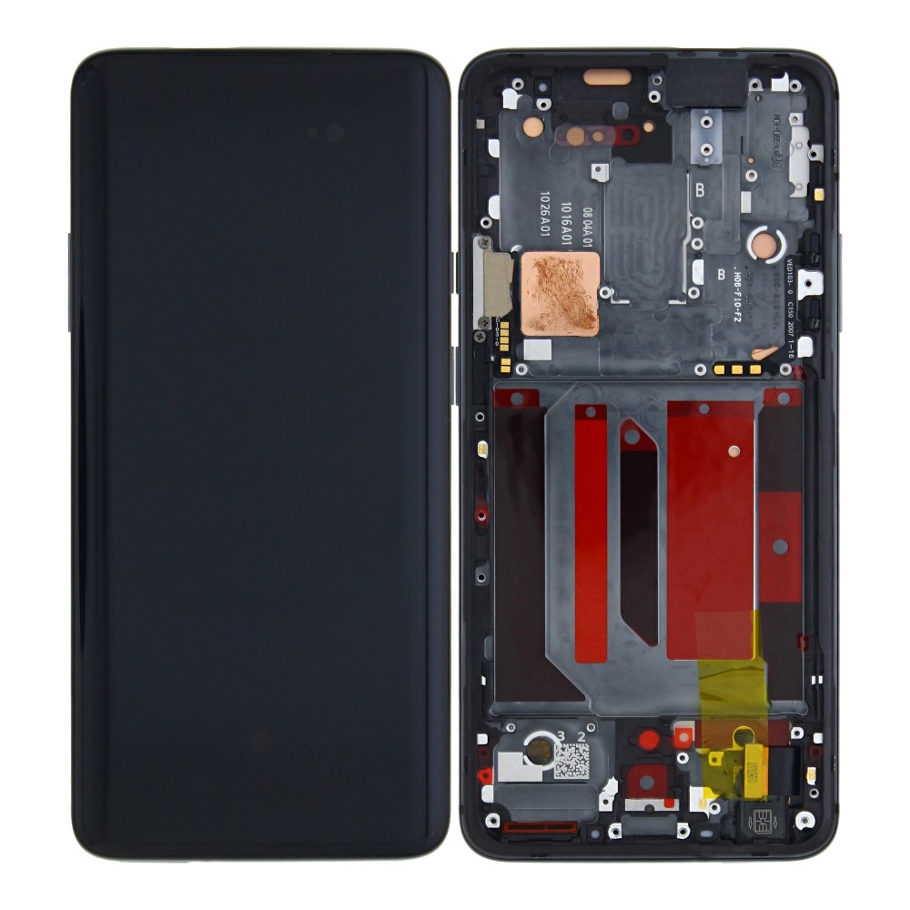 OnePlus 7 Pro (GM1910) Display Complete + Frame (2011100059) - Mirror Grey