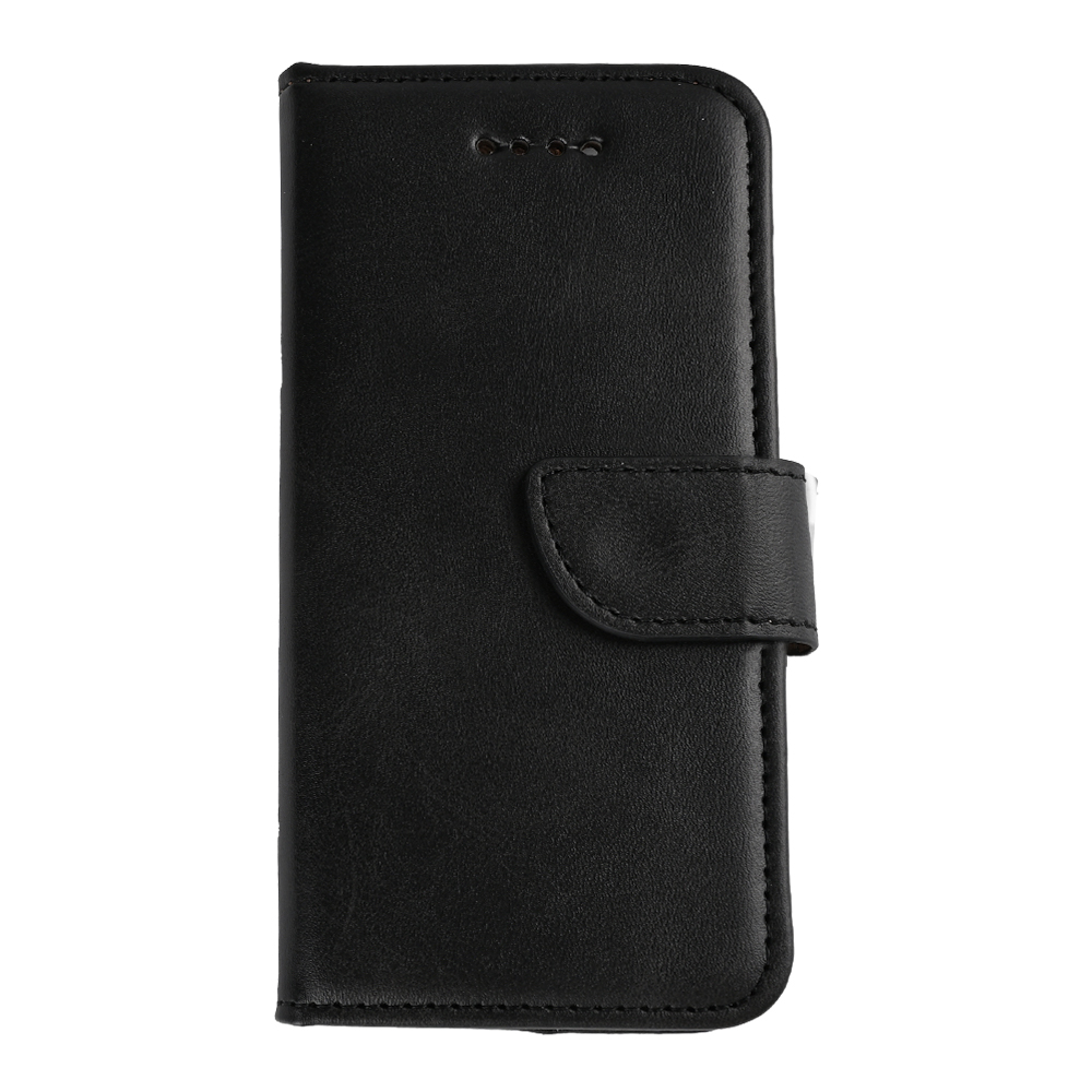 Rixus Bookcase For iPhone 5, 5S Black