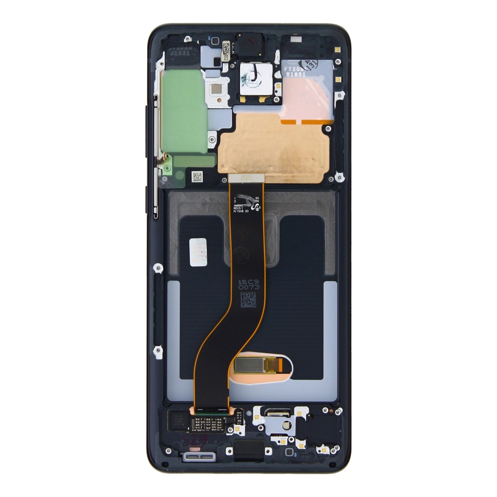 Samsung Galaxy S20 Plus G985F, S20 Plus 5G G986F Display And Digitizer With Frame Black Soft-OLED