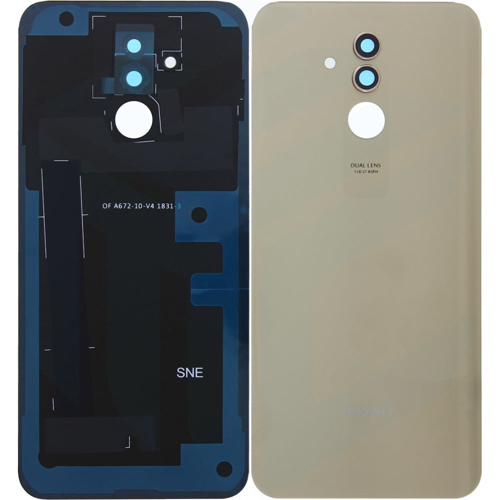 Huawei Mate 20 Lite (SNE-LX1, SNE-L21) Back Cover Platinum Gold With Lens OEM